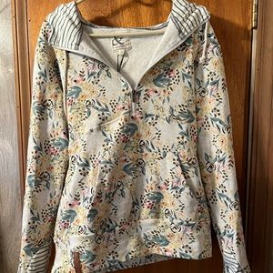 Ampersand Half Zip Hoodie